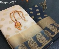 elegant SV 801 balattan butta silk sarees with rich pallu and pe