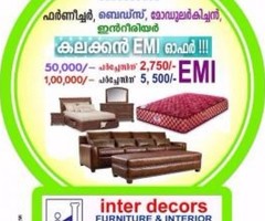 INTER DECORS-EMI Schemes For Interiors in Kochi Cochin Ernakulam