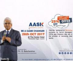 Oct 26th – Feb 22nd – Be a Game Changer - AASK Events Kochi, Motivational Program - Image 3