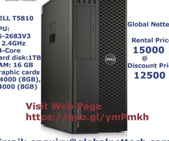Dell Precision T5810 Workstation Rental Bangalore with NVidia K620