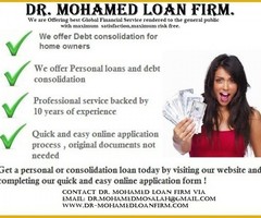 Dr. Mohamed Loan Firm. We re creating better loans for better lives.