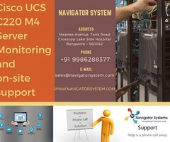 Cisco UCS C220 M4 server| Cisco Server Monitoring and on-site support.