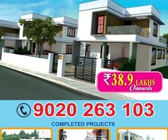 Budget Villas Near Asianet Studio Puliyarakonam 9020263103