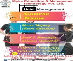 Institute For Hotel Staff Training Ranchi