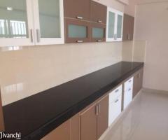 3 BR, 1700 ft² – Semi furnished 3 bed room flat for Rent at Trivandrum