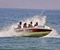Speed Boat Ride in Goa