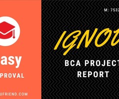 IGNOU BCA BCS 064 Final Year Project report online