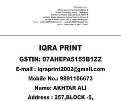 All kinds of Print Services, Screen, Flex, Digital, Offset