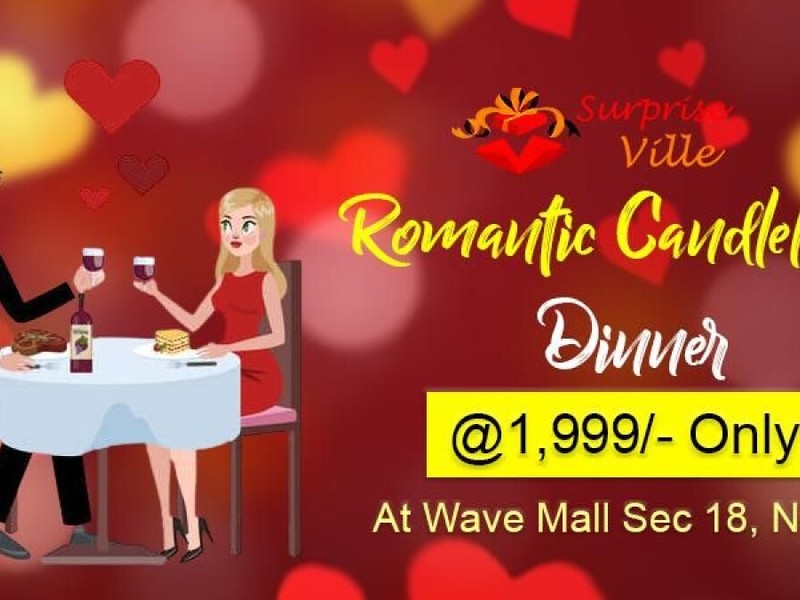 romantic candle light dinner - 1