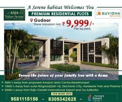 1800 ft² – HMDA approved plots in Gudur