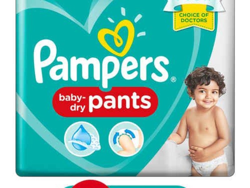 Pampers Extra Large size Baby Diapers XL Size 56 Count - 1