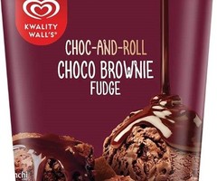 Fresh Pure Kwality Walls Choco Brownie Fudge 700 ml TUB