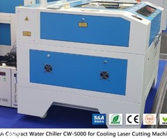 Small water chiller CW5000 for CO2 laser engraver cutter