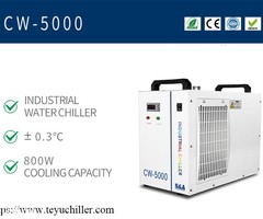 Small water chiller CW5000 for CO2 laser engraver cutter - Image 2
