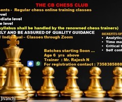 Sep 2nd – CB CHESS CLUB -Proudly Presents - Regular chess online classes