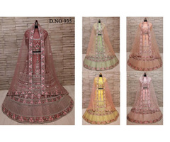 Shop Indian wedding lehengas now available in chandni chowk.