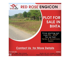 RED ROSE ENGICON OFFERING PLOTS IN BIHTA